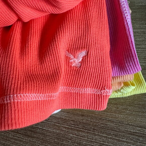 American Eagle Outfitters Boyfriend Tank Womens Size M Set of 6 - Picture 12 of 12